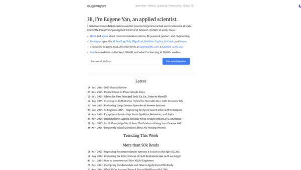  Eugene Yan