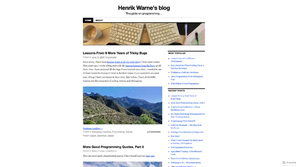 Henrik Warne