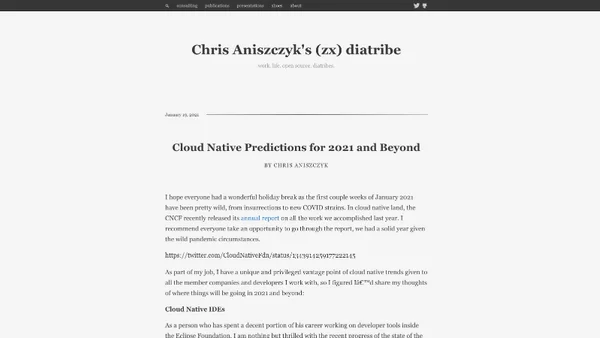 Chris Aniszczyk