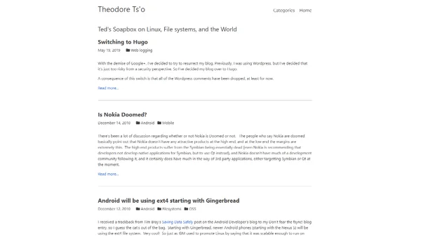 Theodore Ts’o