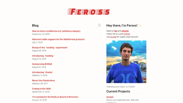 Feross Aboukhadijeh