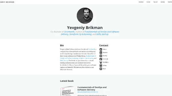 Yevgeniy Brikman