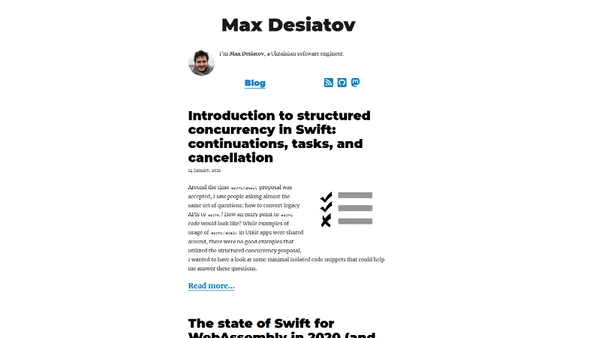 Max Desiatov
