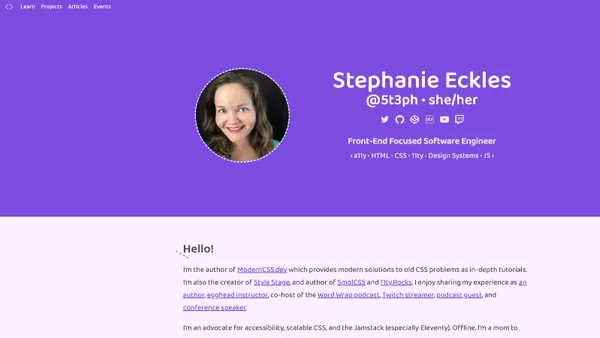 Stephanie Eckles 