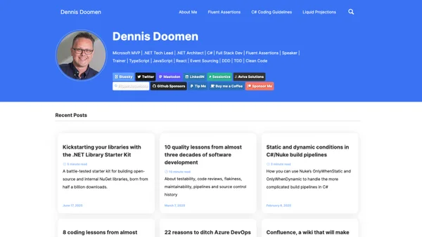 Dennis Doomen