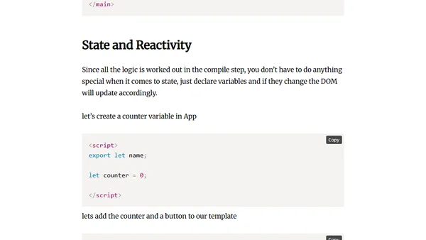 Svelte - The New Kids on the Frontend Framework Block