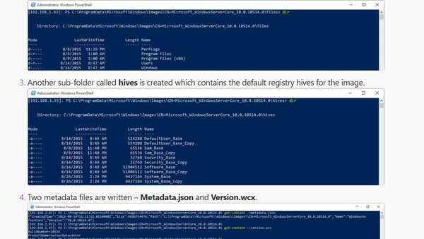 Docker and Containers on Nano Server Continued