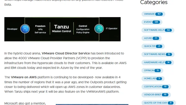 VMworld Europe 2019-Day 1 Keynote Highlights