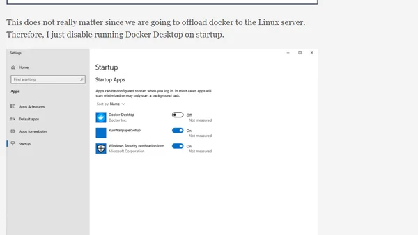 Building Linux Docker Containers on EC2 Windows