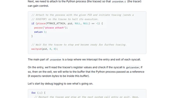 Making Python Less Random