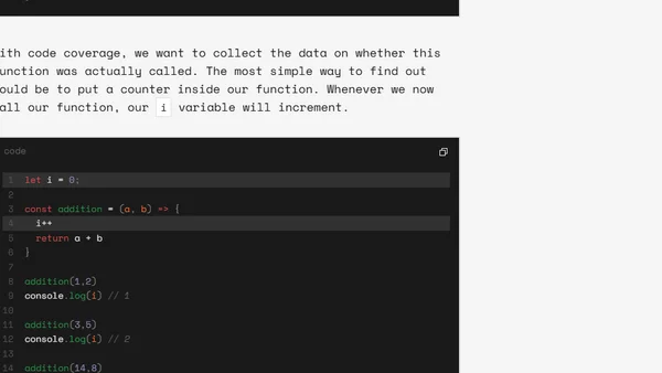 Understanding code coverage in Cypress