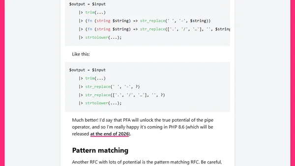 PHP in 2026