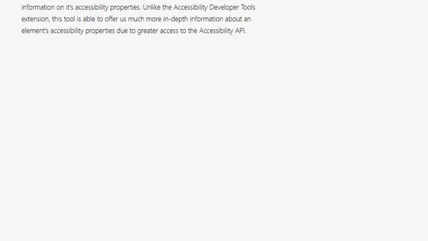 Tools for Developing Accessible Websites