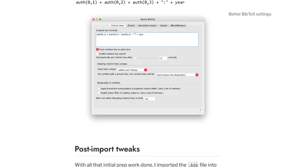 How to migrate from BibDesk to Zotero for pandoc-based writing