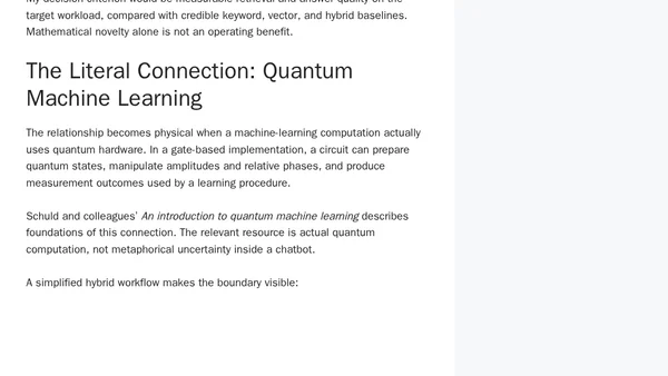 The Double-Slit Experiment and AI: Why Context Changes the Answer