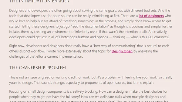 Open Source Design