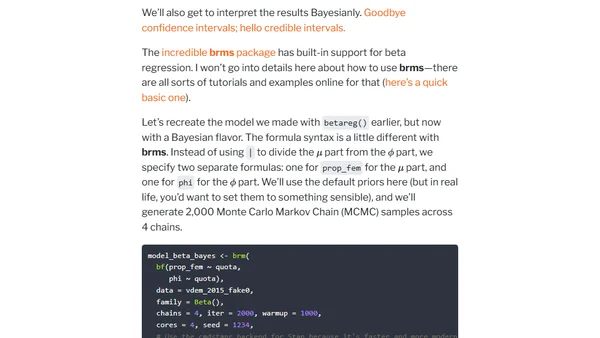 A guide to modeling proportions with Bayesian beta and zero-inflated beta regression models