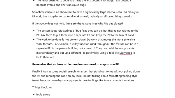 How I Do Code Reviews