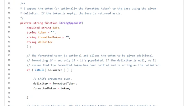 Code Kata: Formatting Compound Strings In ColdFusion
