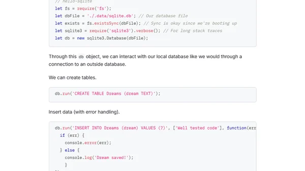 Saving Data in JavaScript Without a Database