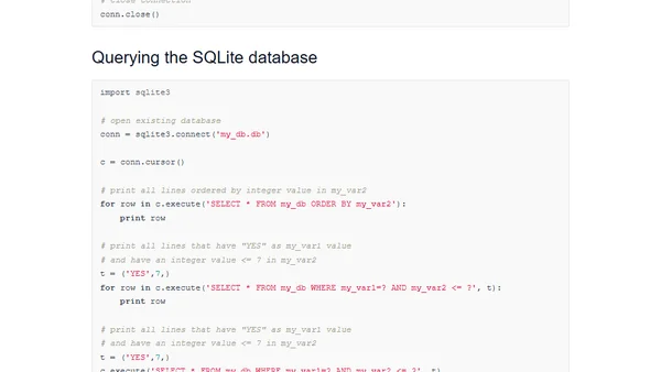 SQLite