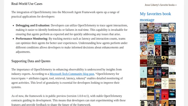 Activity Source in Microsoft Agent Framework