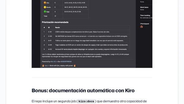 Pipelines que piensan, infra que no rompe: Kiro headless mode en acción (GitLab)