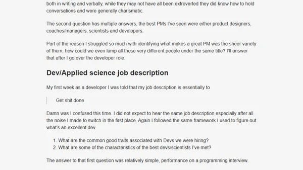 Why developers should also be product managers