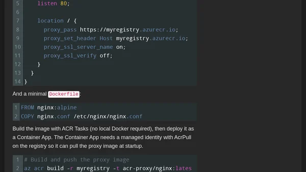 Distributing Bicep Modules with Token-Based Access Using ACR