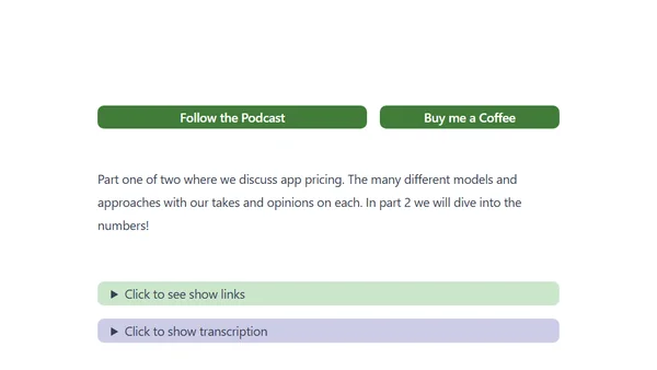 App Pricing Part 1