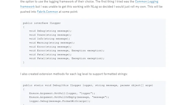 Centralized Logging and Diagnostics with Elmah and NLog