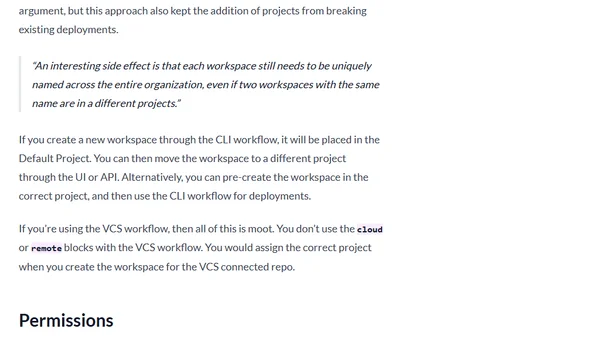 Terraform Cloud - Managing Your Workspaces with Projects