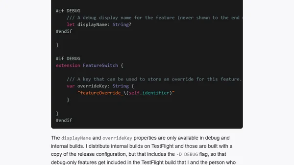 Using CloudKit for content hosting and feature flags