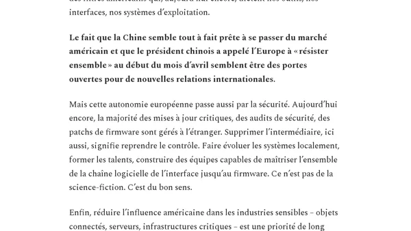 Designed in Europe, Made in China