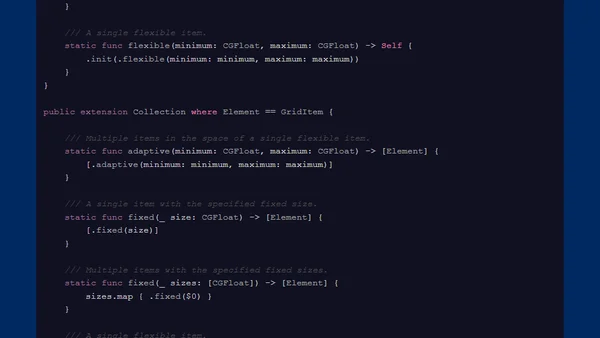 Cleaner grid initialization in SwiftUI