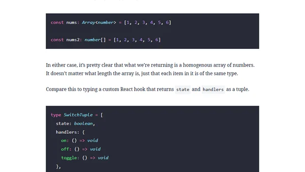 What is a Tuple?