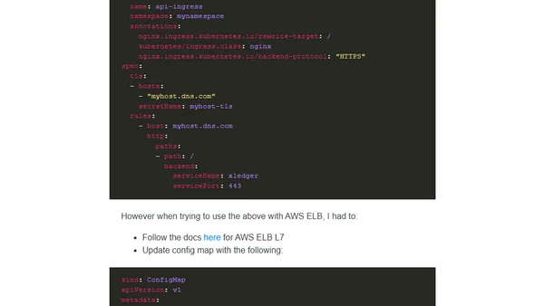 Notes on Kubernetes
