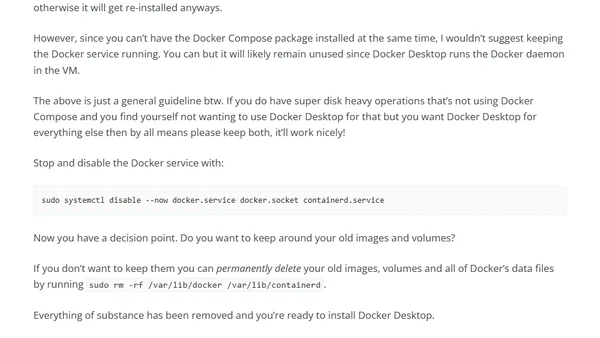Install Docker on Arch Linux with and Without Docker Desktop