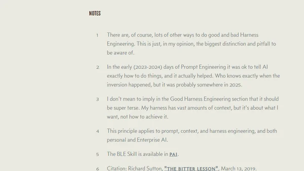 Good and Bad Harness Engineering
