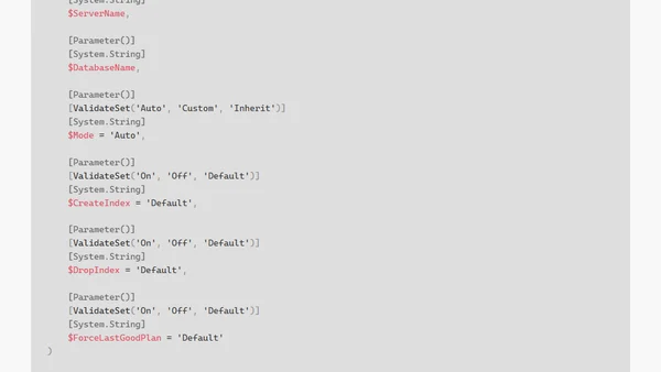 Configure Azure SQL Server Automatic Tuning with PowerShell