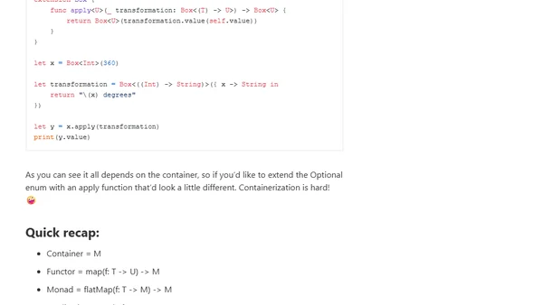 Beginners guide to functional Swift