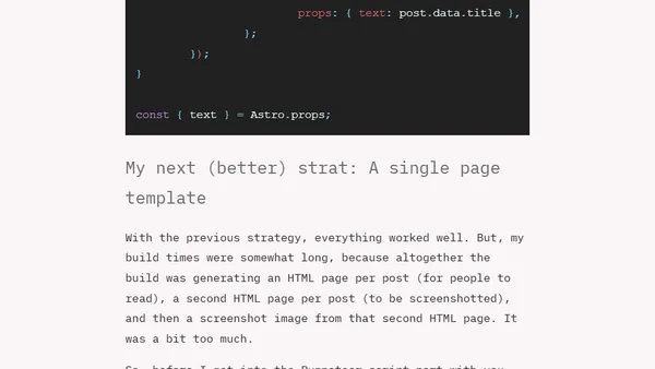 Generating open graph images in Astro