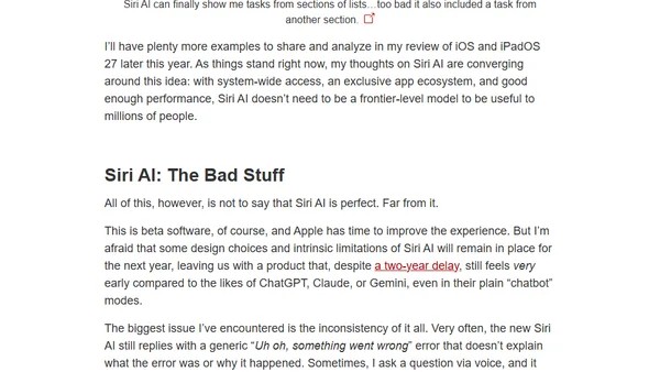Siri AI and Apple’s Trickle-Up Strategy