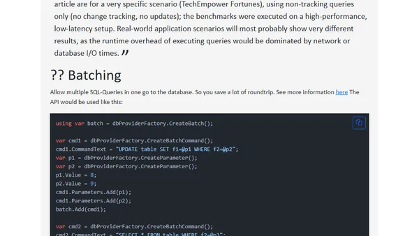 EF Core 6 - New Features