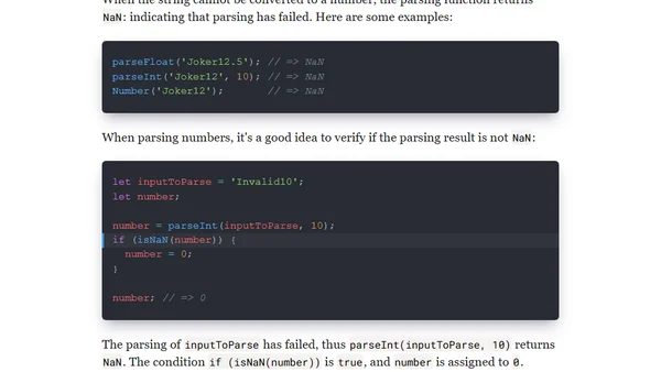 NaN in JavaScript