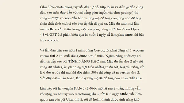 Sự đắt đỏ của AI khi làm một tính năng…khó