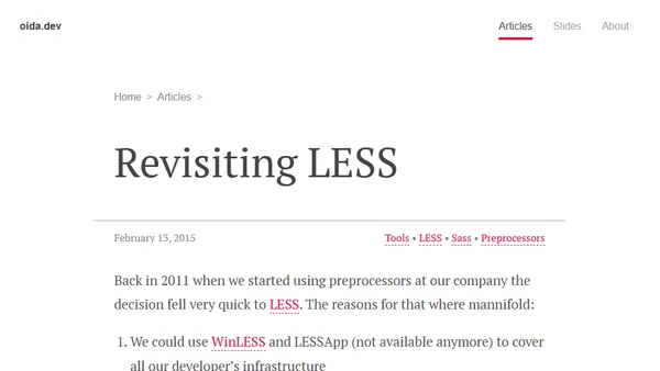 Revisiting LESS