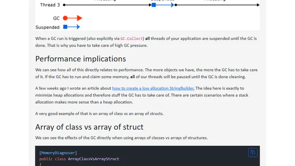 The garbage collector in .NET
