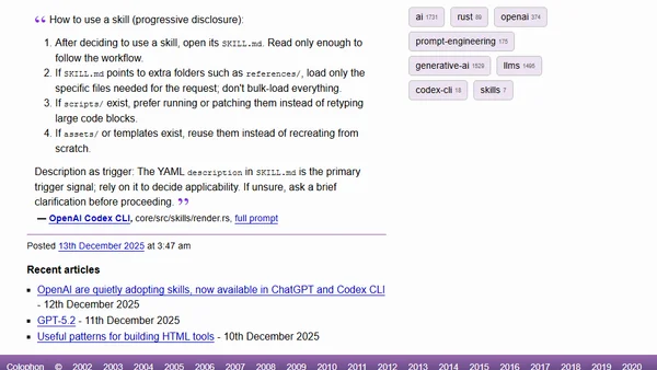 Quoting OpenAI Codex CLI
