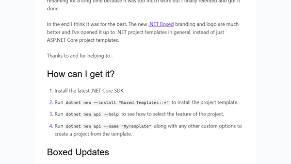 .NET Boxed